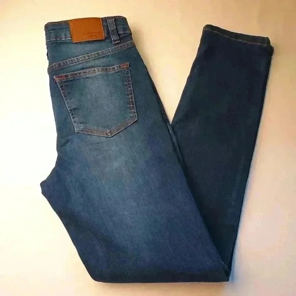 Weatherproof Vintage Brand Denim Jeans Size 14 Vintage Straight Mid Rise - Picture 1 of 11